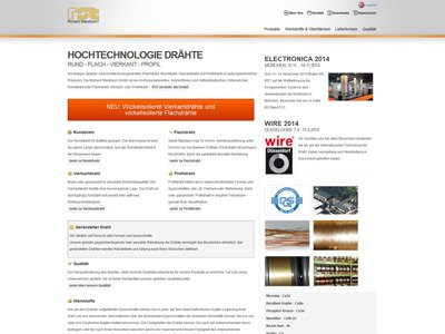 Richard Stenzhorn GmbH Desktop Richard Stenzhorn GmbH desktop responsive